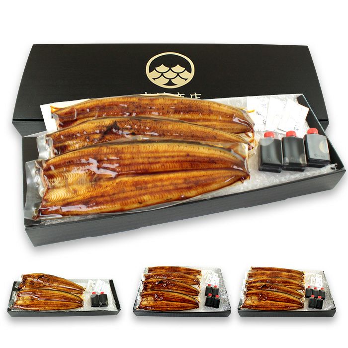 浜名湖産うなぎの長蒲焼 化粧箱入