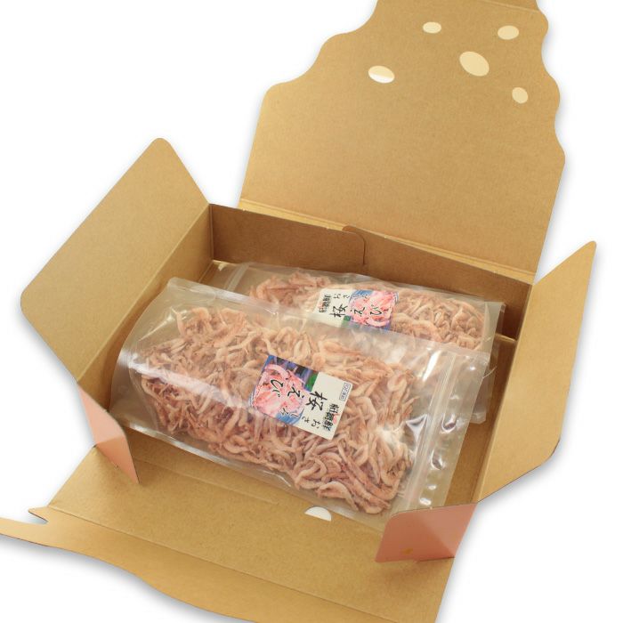 駿河湾産 生桜えび 500g　箱入り