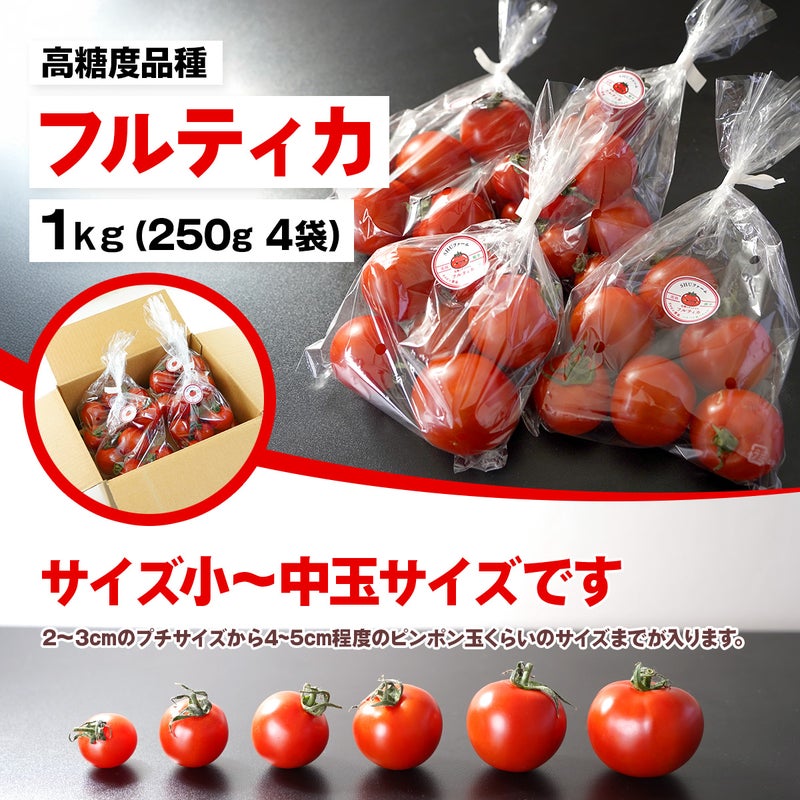フルティカ１㎏（２５０g４袋）