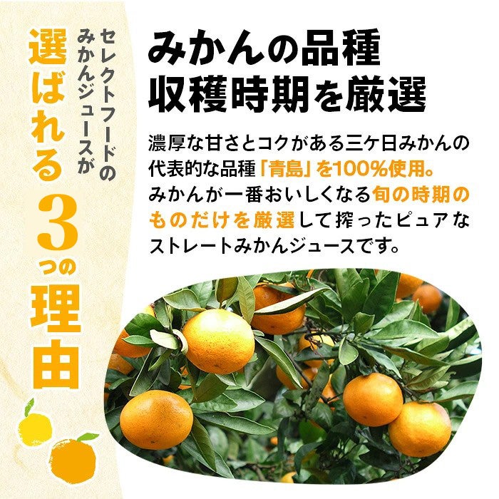 ミカンの品種、収穫時期を厳選
